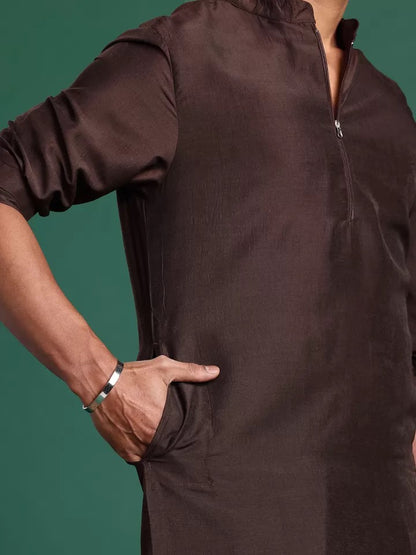 Zip kurta for men