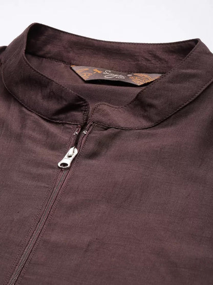 Zip kurta for men