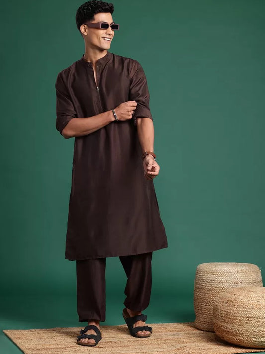Zip kurta for men